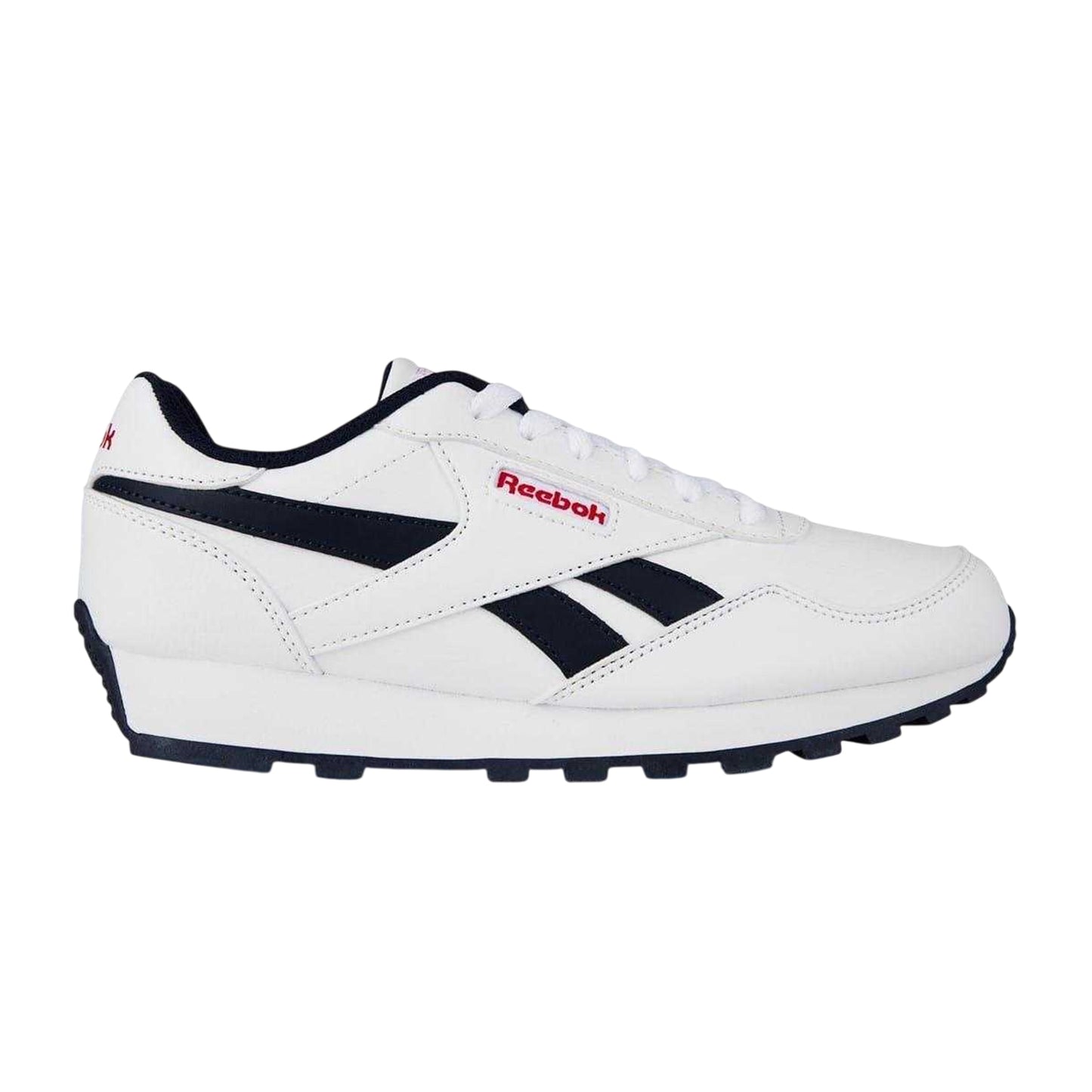 White - Front - Reebok Womens-Ladies Royal Rewind Leather Trainers