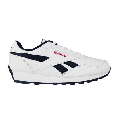White - Front - Reebok Womens-Ladies Royal Rewind Leather Trainers