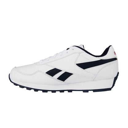 White - Side - Reebok Womens-Ladies Royal Rewind Leather Trainers