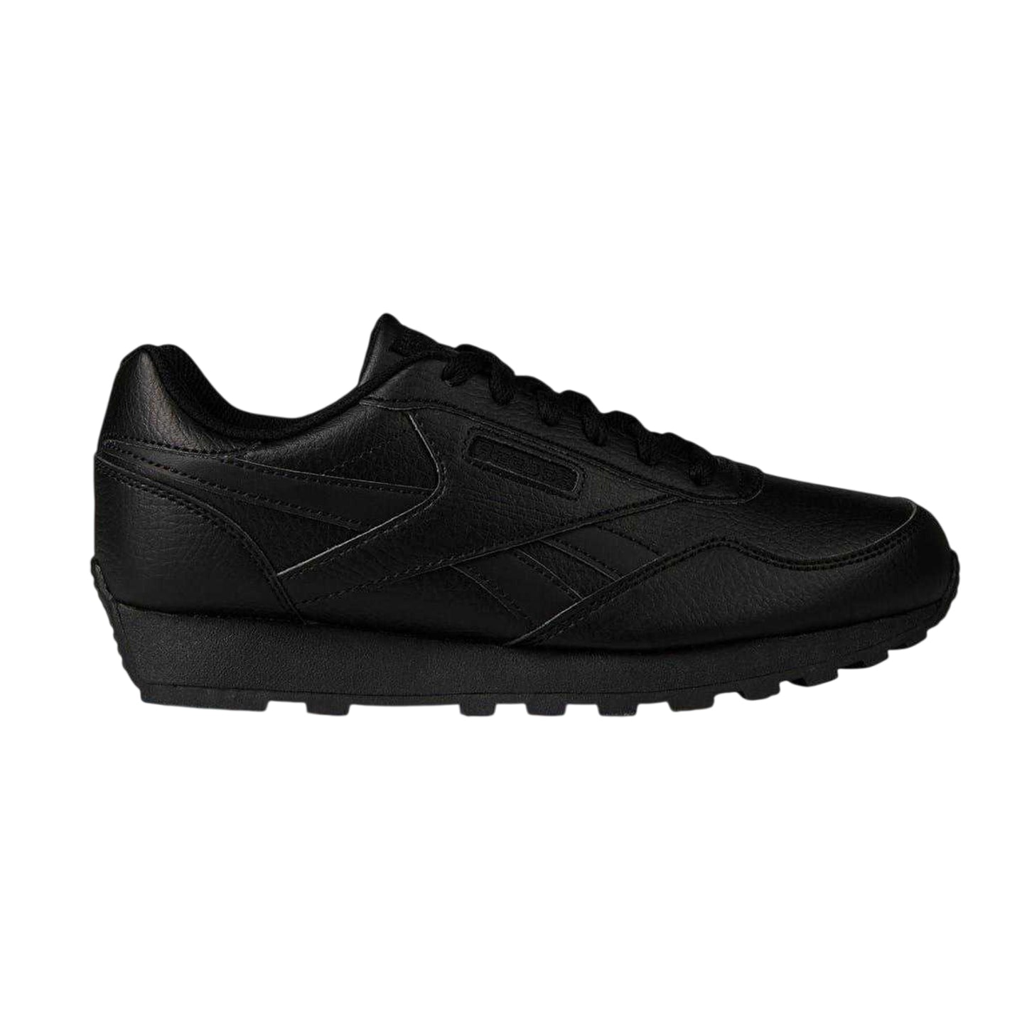 Black - Front - Reebok Womens-Ladies Royal Rewind Leather Trainers