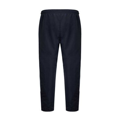 Black - Back - Lonsdale Mens Twin Stripe Tracksuit Bottoms