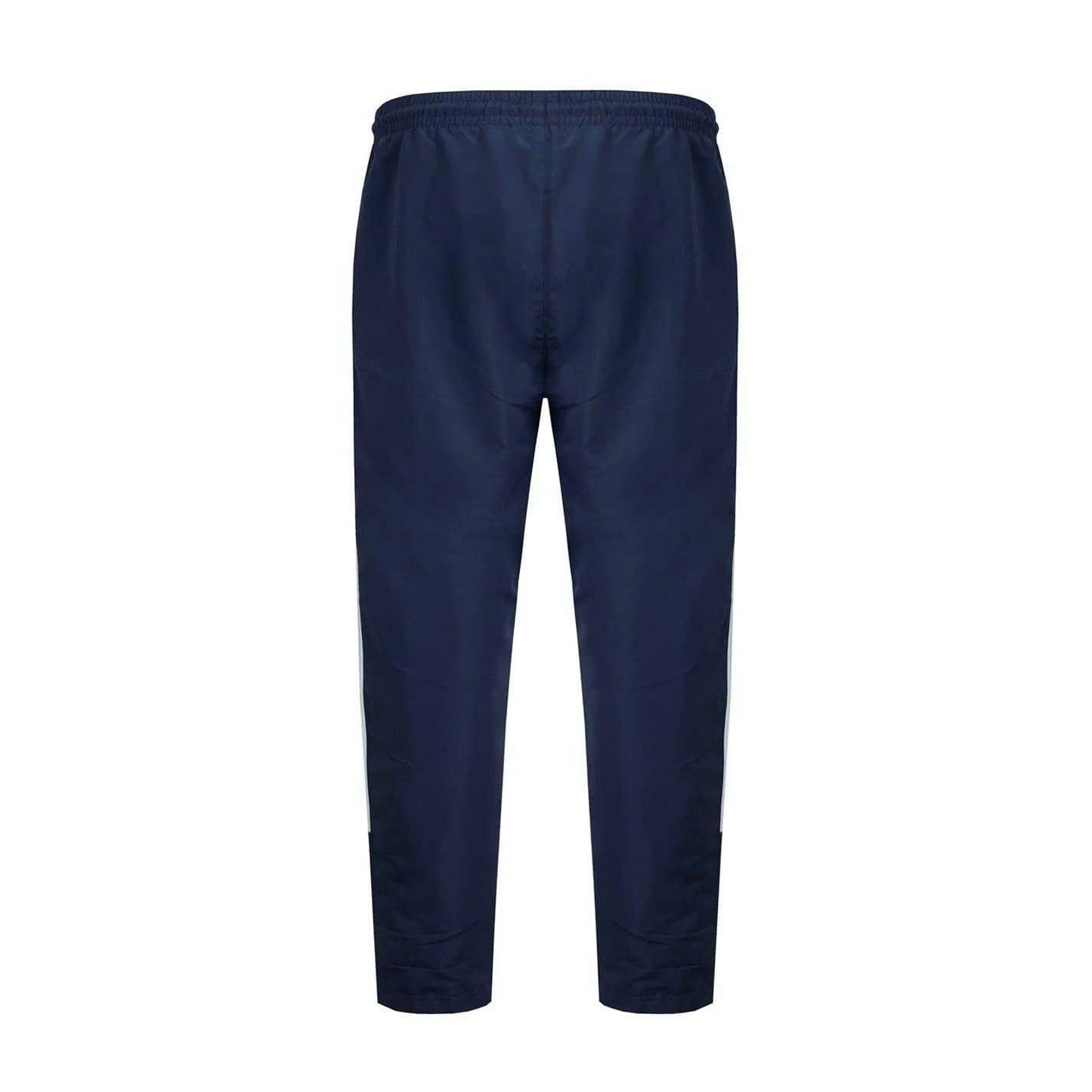 Navy - Back - Lonsdale Mens Twin Stripe Tracksuit Bottoms