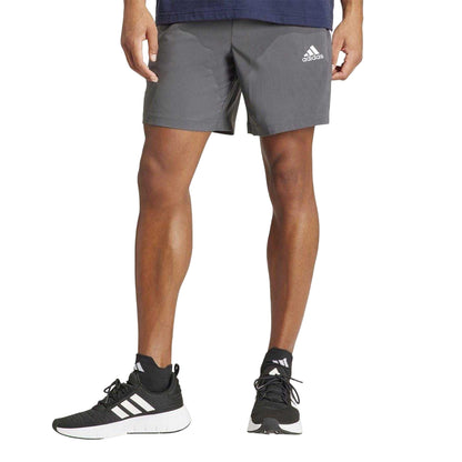 Darkonix-White - Side - Adidas Mens 3 Stripes Shorts
