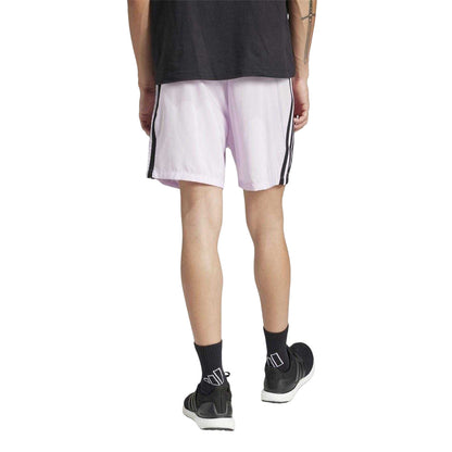 Ice Lavender - Back - Adidas Mens 3 Stripes Shorts