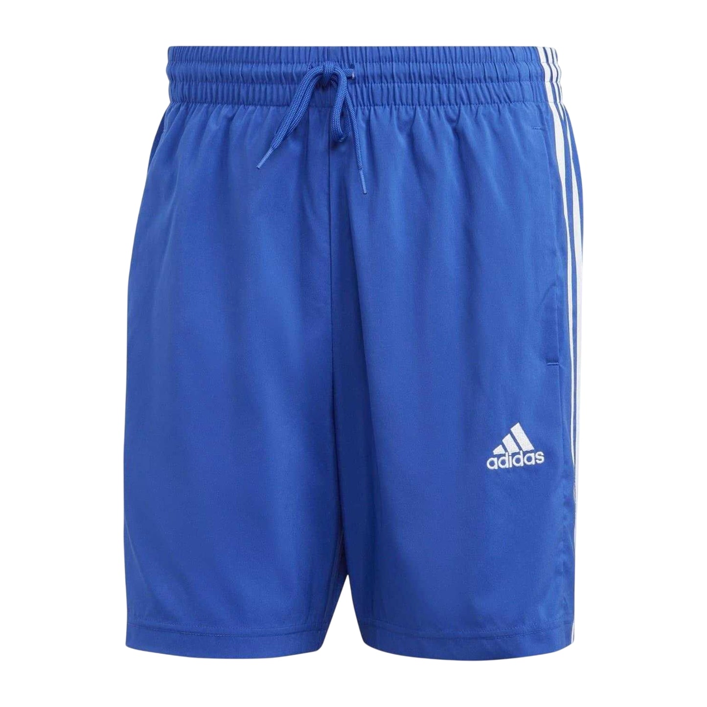 Bright Royal-White - Front - Adidas Mens 3 Stripes Shorts