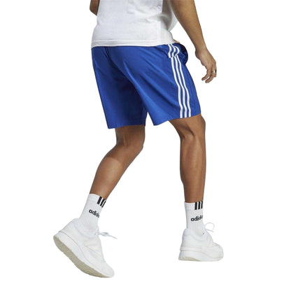 Bright Royal-White - Back - Adidas Mens 3 Stripes Shorts