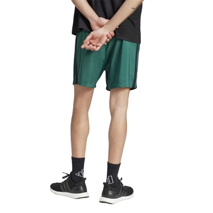 Coll Green - Back - Adidas Mens 3 Stripes Shorts