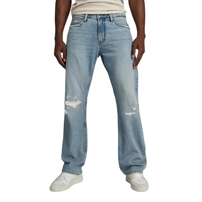 Denim - Side - G-Star Unisex Adult Lenney Denim Jeans