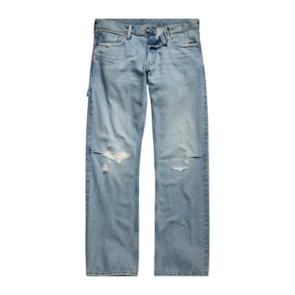 Denim - Front - G-Star Unisex Adult Lenney Denim Jeans