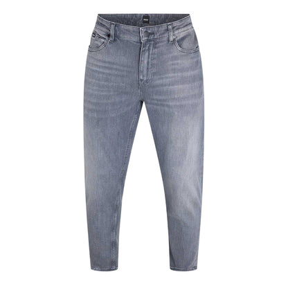 Medium Grey - Front - Boss Mens H-Re.Maine Denim Jeans