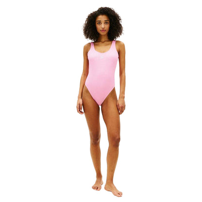 Petal - Lifestyle - Tommy Hilfiger Womens-Ladies Textured Crinkle One Piece Swimsuit