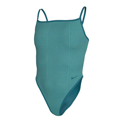 Bleached Turquoise - Front - Nike Womens-Ladies One Piece Swimsuit