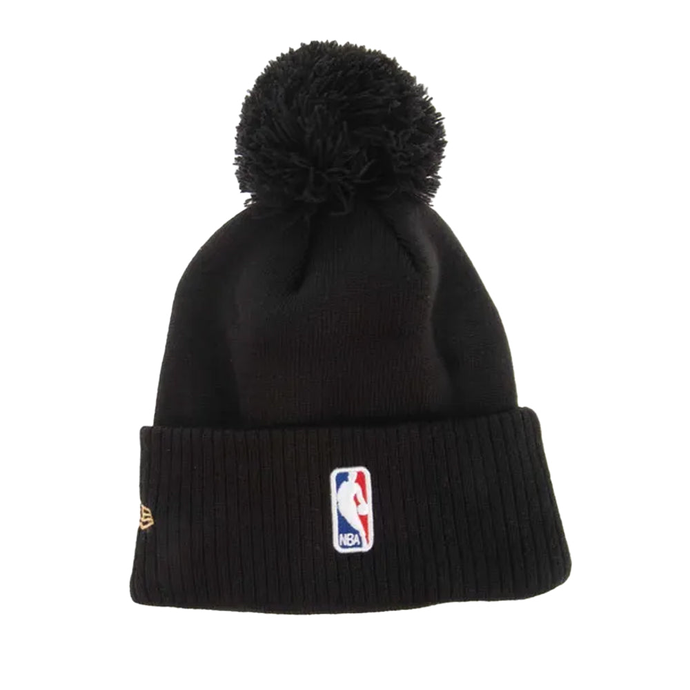 Black - Back - New Era Womens-Ladies Toronto Raptors NBA Knitted Beanie