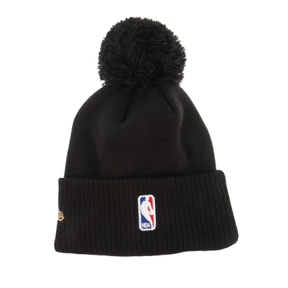 Black - Back - New Era Womens-Ladies Toronto Raptors NBA Knitted Beanie