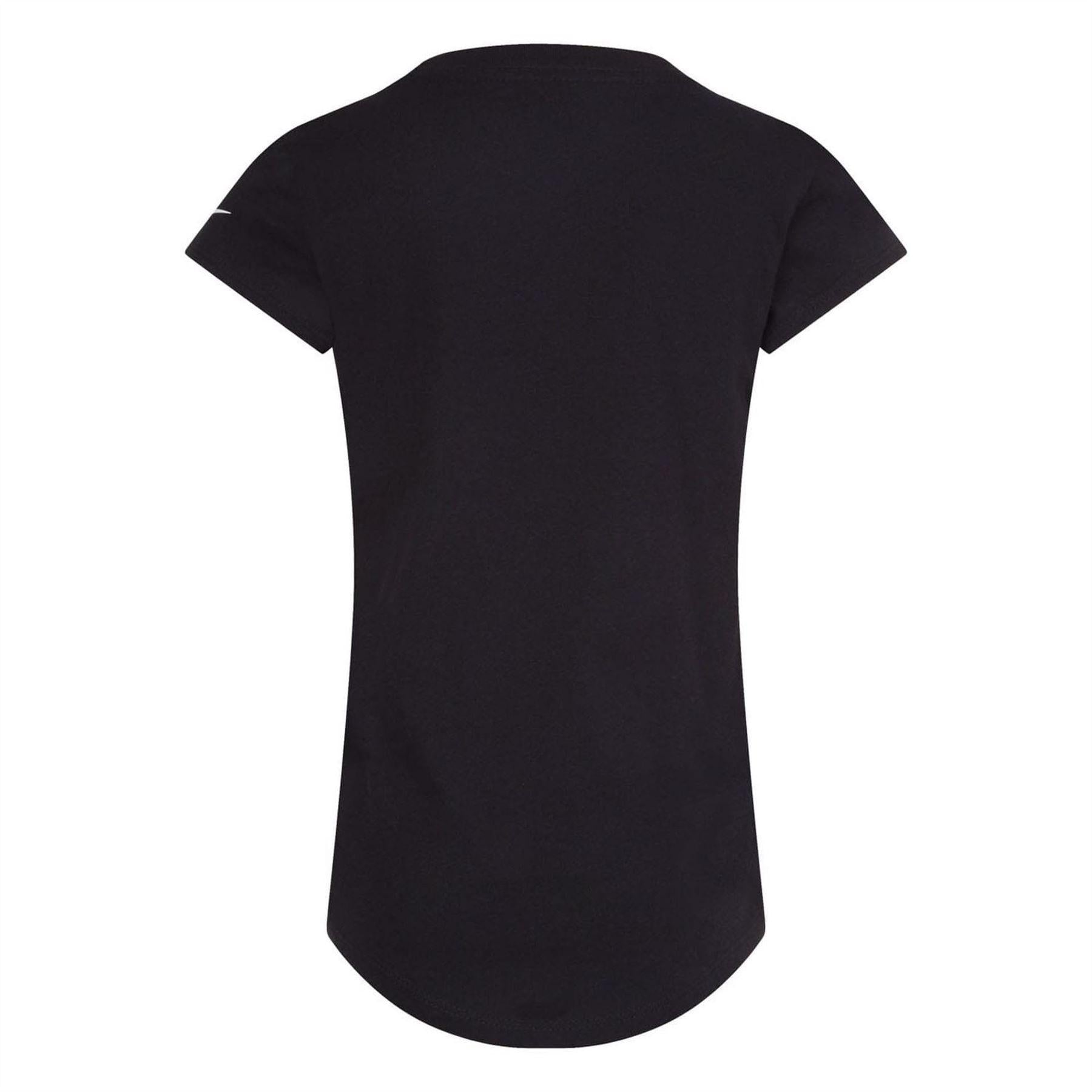 Black - Back - Nike Childrens-Kids Daze Pill Swoosh T-Shirt
