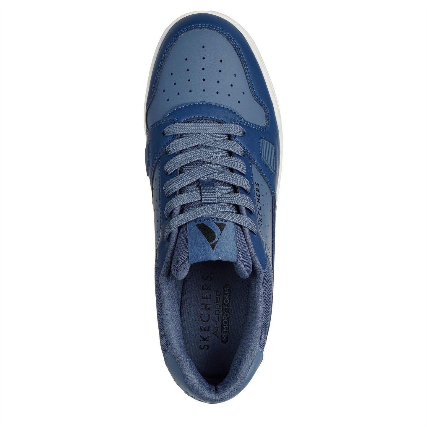 Navy - Pack Shot - Skechers Mens Tiebreak Trainers