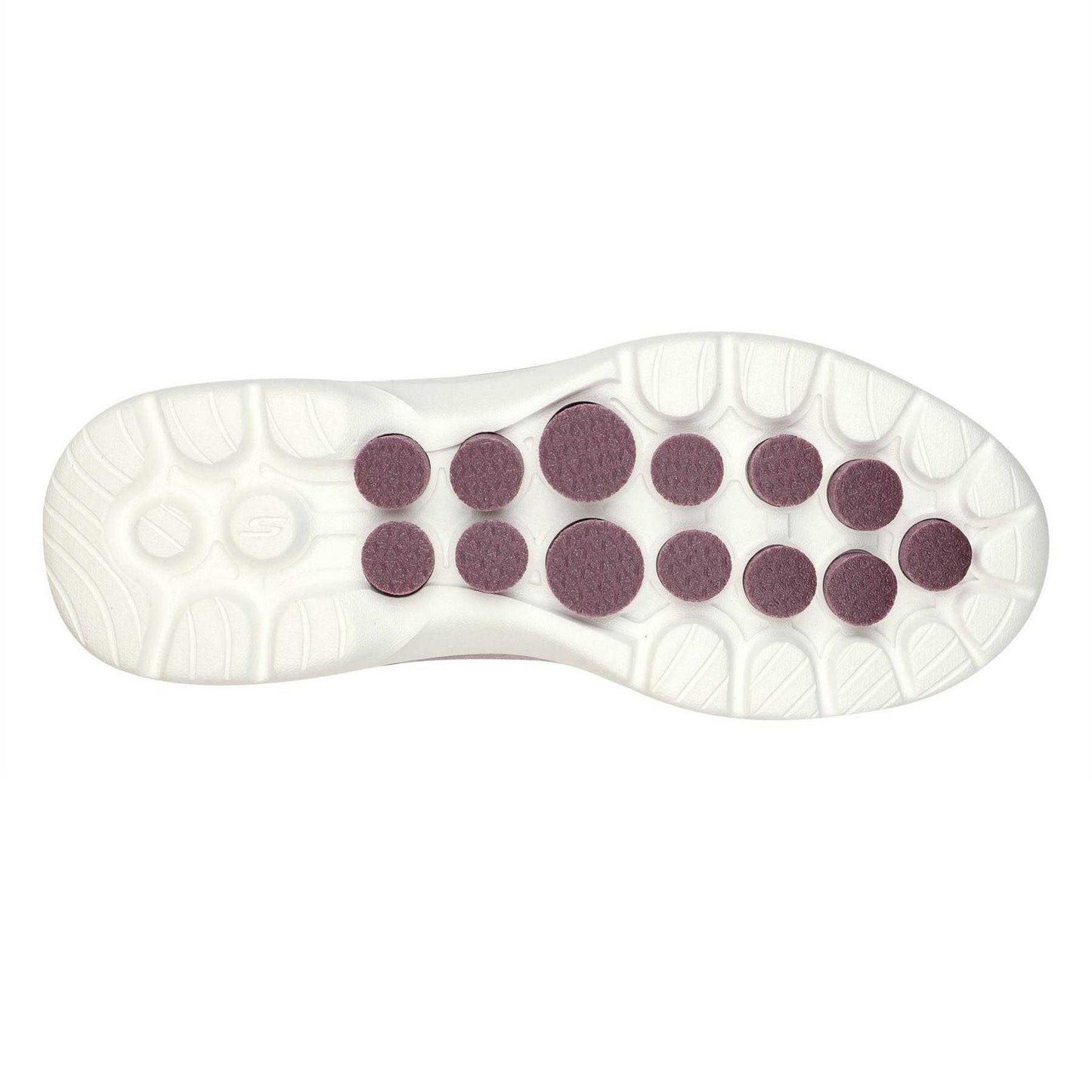 Mauve - Back - Skechers Womens-Ladies Go Walk Trainers