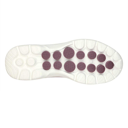Mauve - Back - Skechers Womens-Ladies Go Walk Trainers