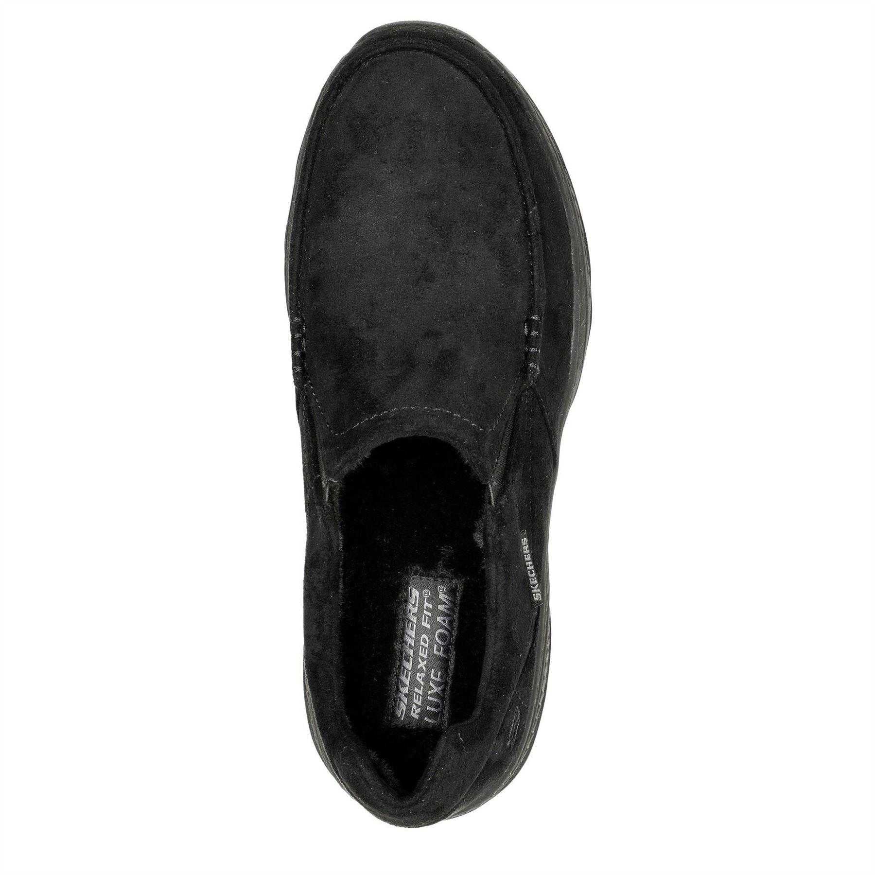 Black - Pack Shot - Skechers Mens Garvis Relaxed Fit Trainers