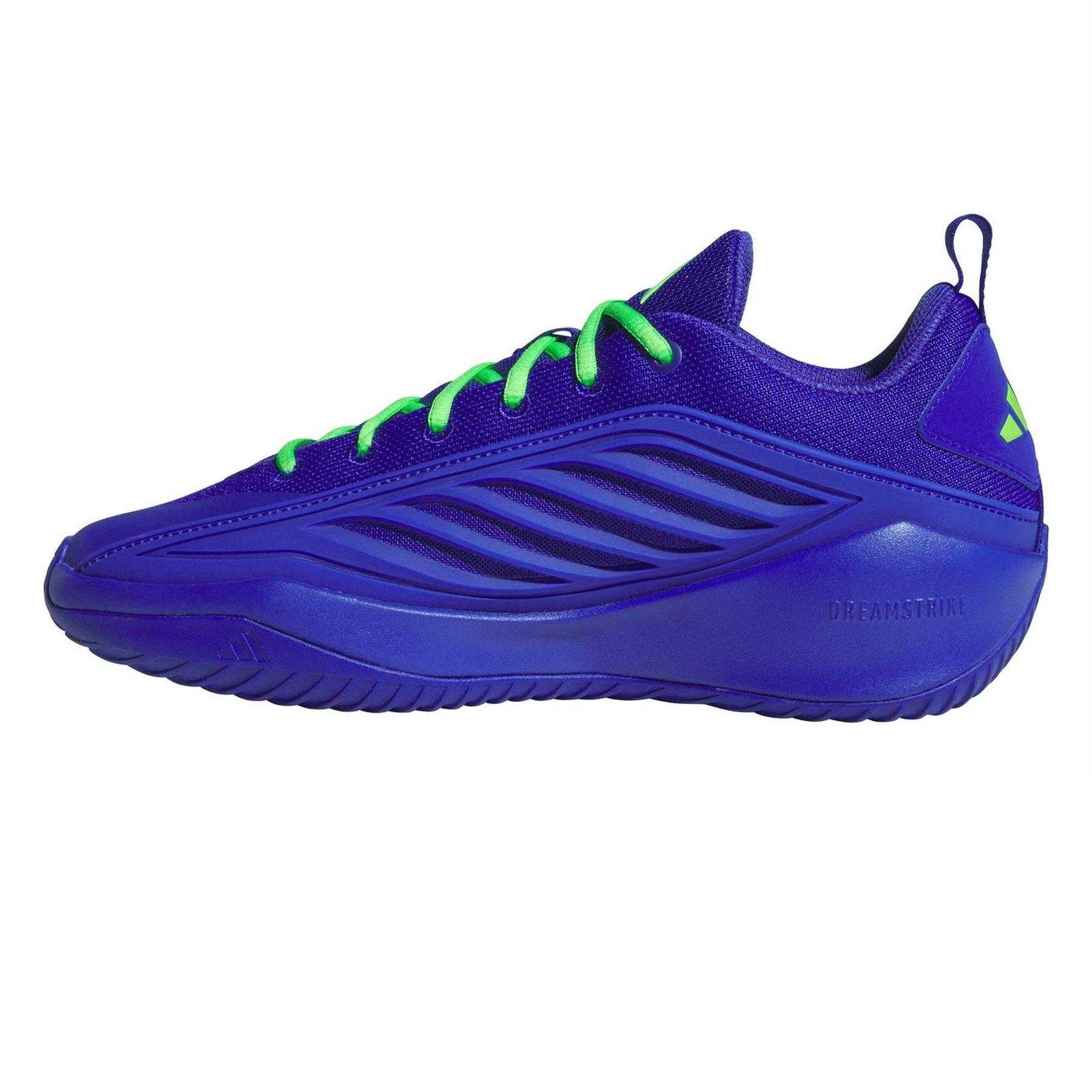 Blue-Green - Lifestyle - Adidas Mens Basketball Trainers