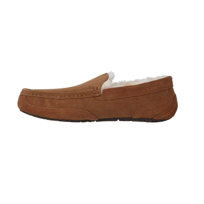 Tan - Pack Shot - Jack Wills Mens Suede Moccasin Slippers