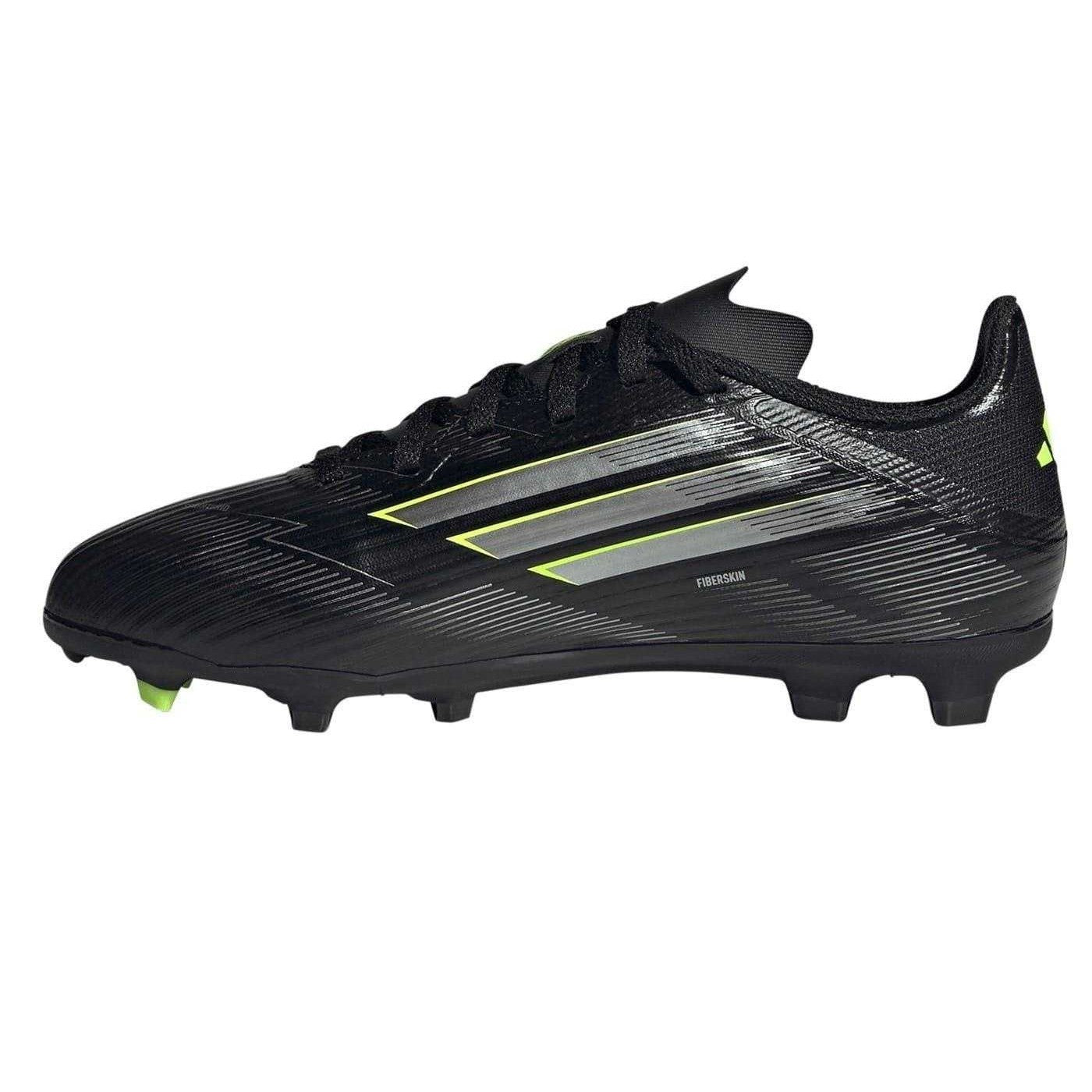 Black-Lemon - Lifestyle - Adidas Childrens-Kids F50 League Firm Ground Football Boots