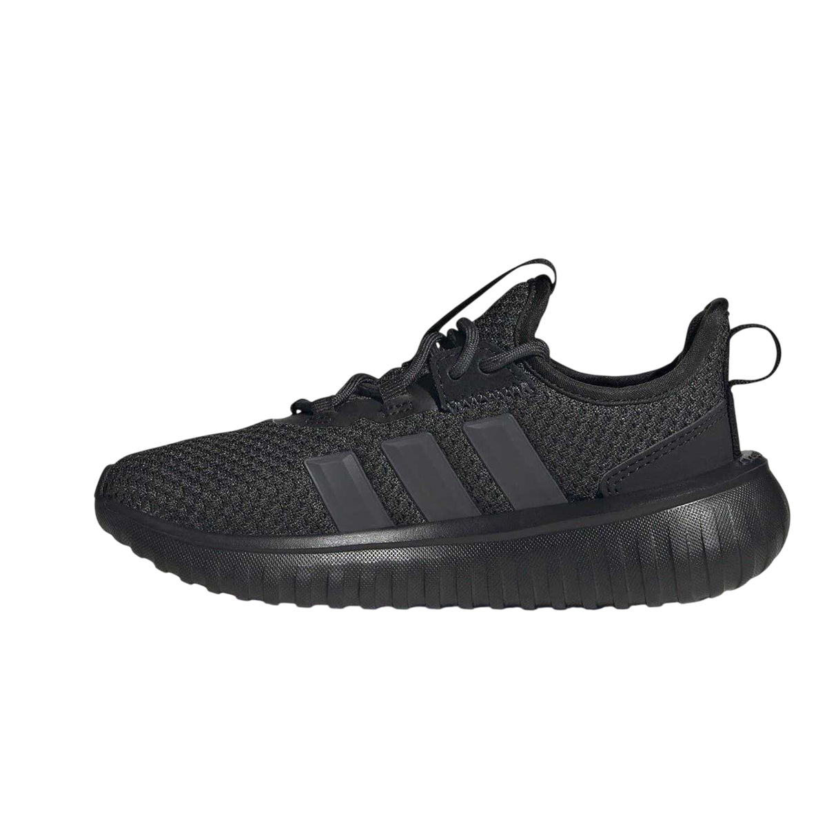 Black - Side - Adidas Childrens-Kids Kaptir 4.0 Trainers