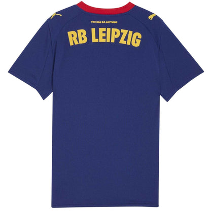 Red-Blue - Back - RB Leipzig Childrens-Kids 25-26 Puma Football Shirt