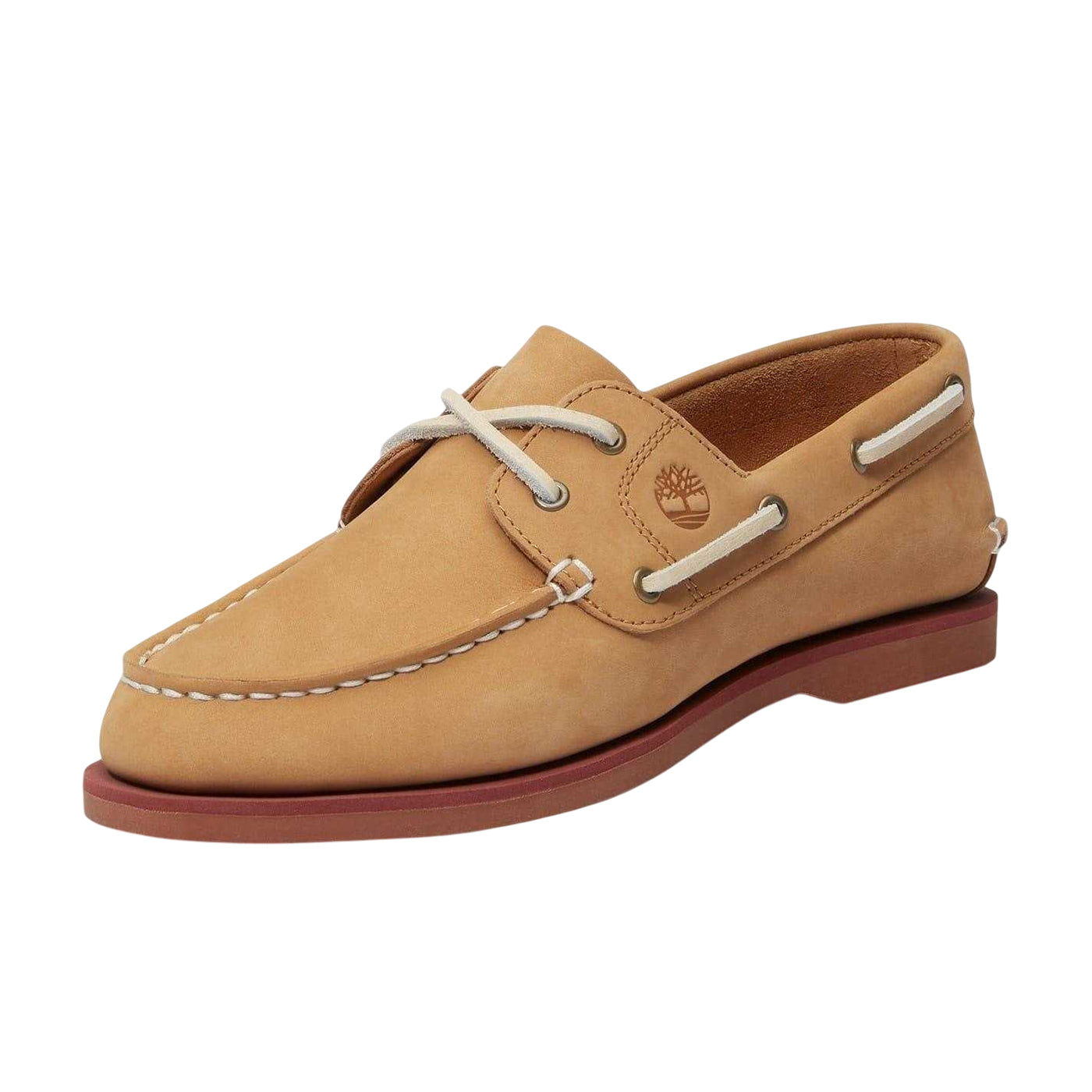 Medium Beige - Lifestyle - Timberland Mens Nubuck Boat Shoes