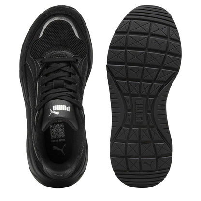 Black - Pack Shot - Puma Childrens-Kids Trinity Trainers