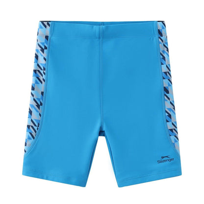 Blue-White - Front - Slazenger Boys Jammer Shorts