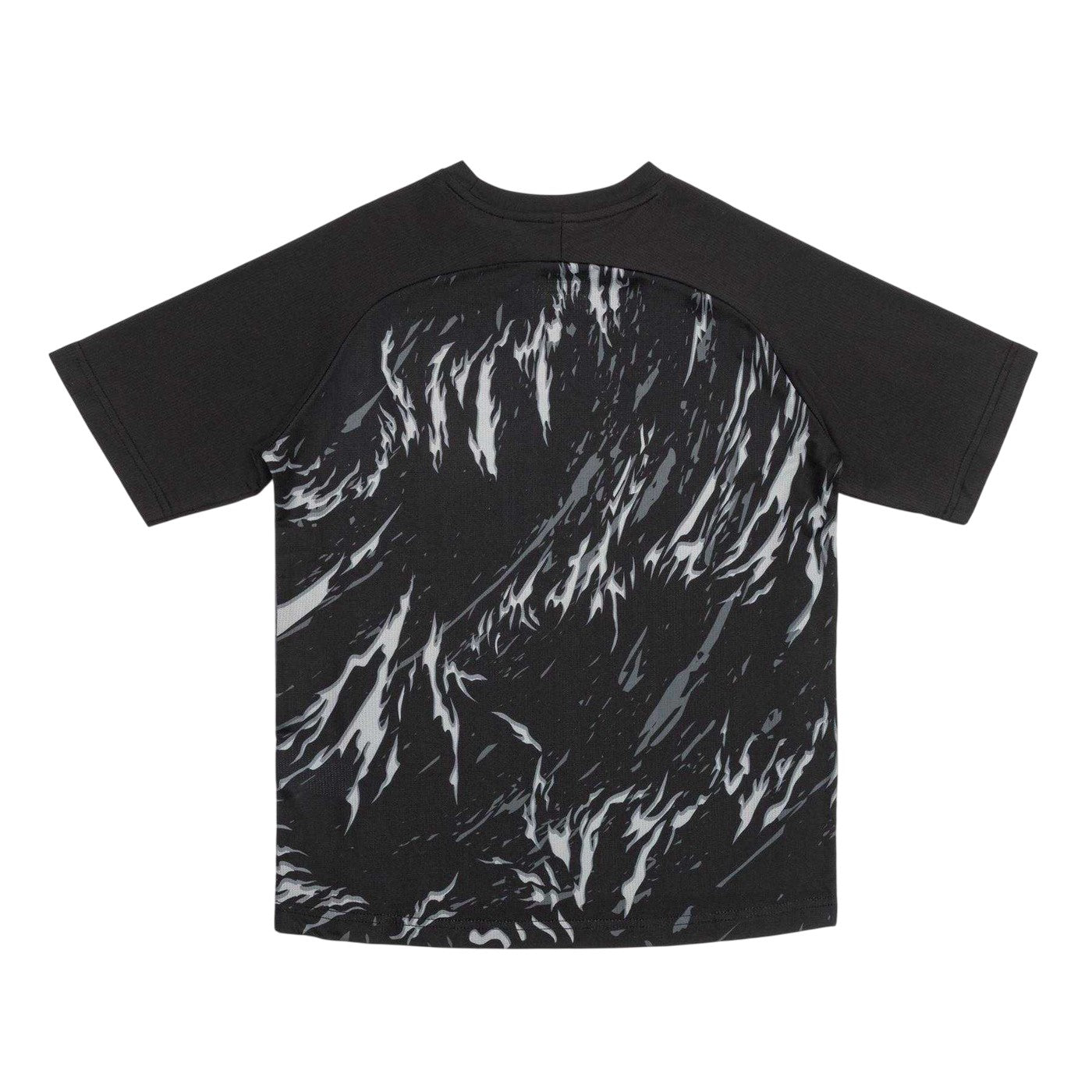 Black - Back - Sondico Childrens-Kids Football Jersey