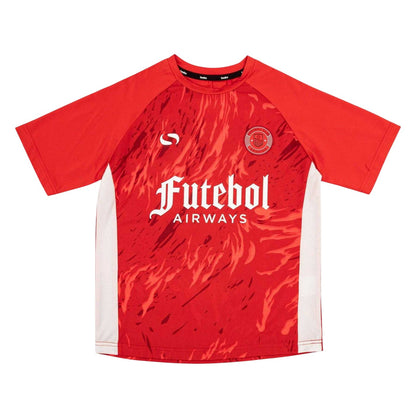 Red - Front - Sondico Childrens-Kids Football Jersey