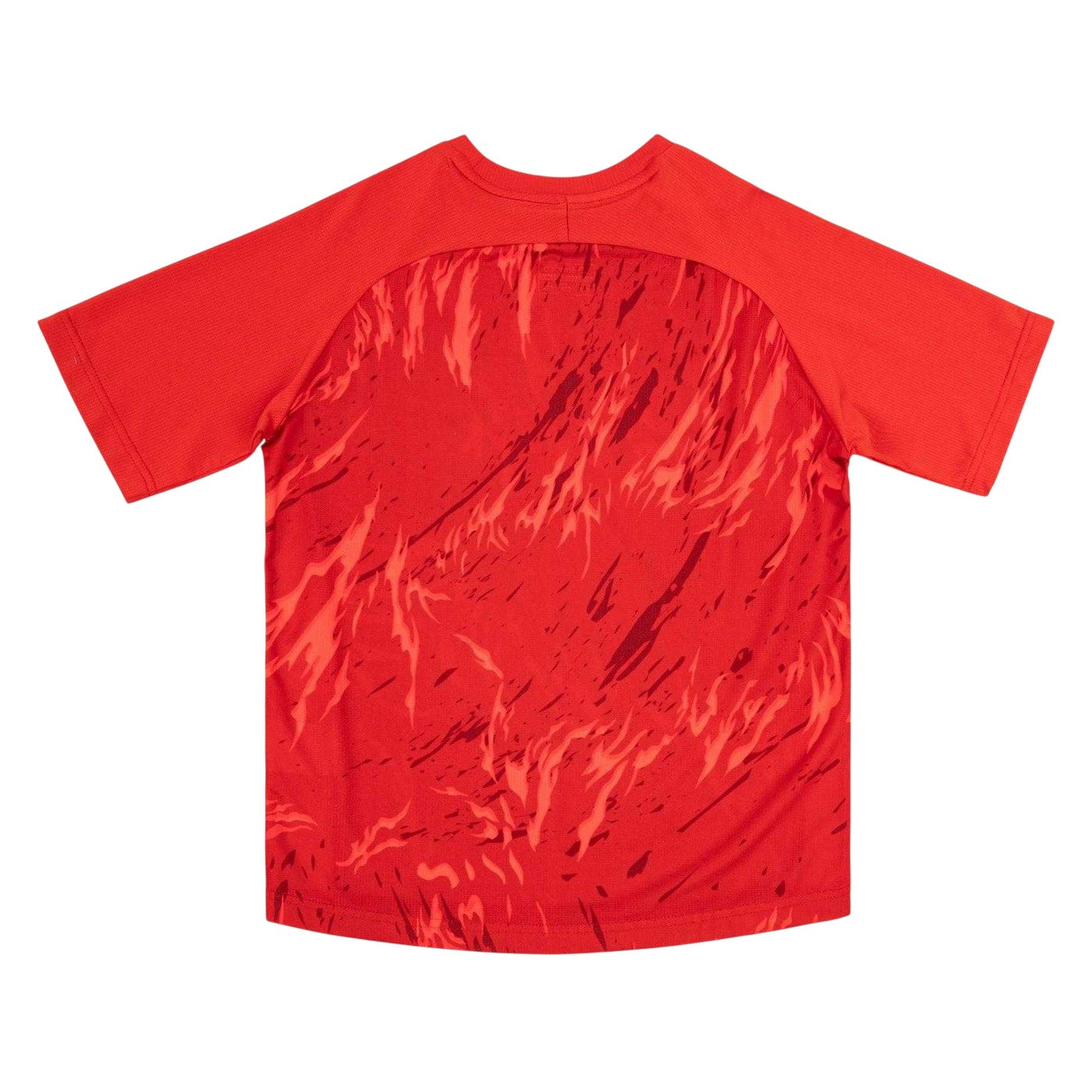 Red - Back - Sondico Childrens-Kids Football Jersey