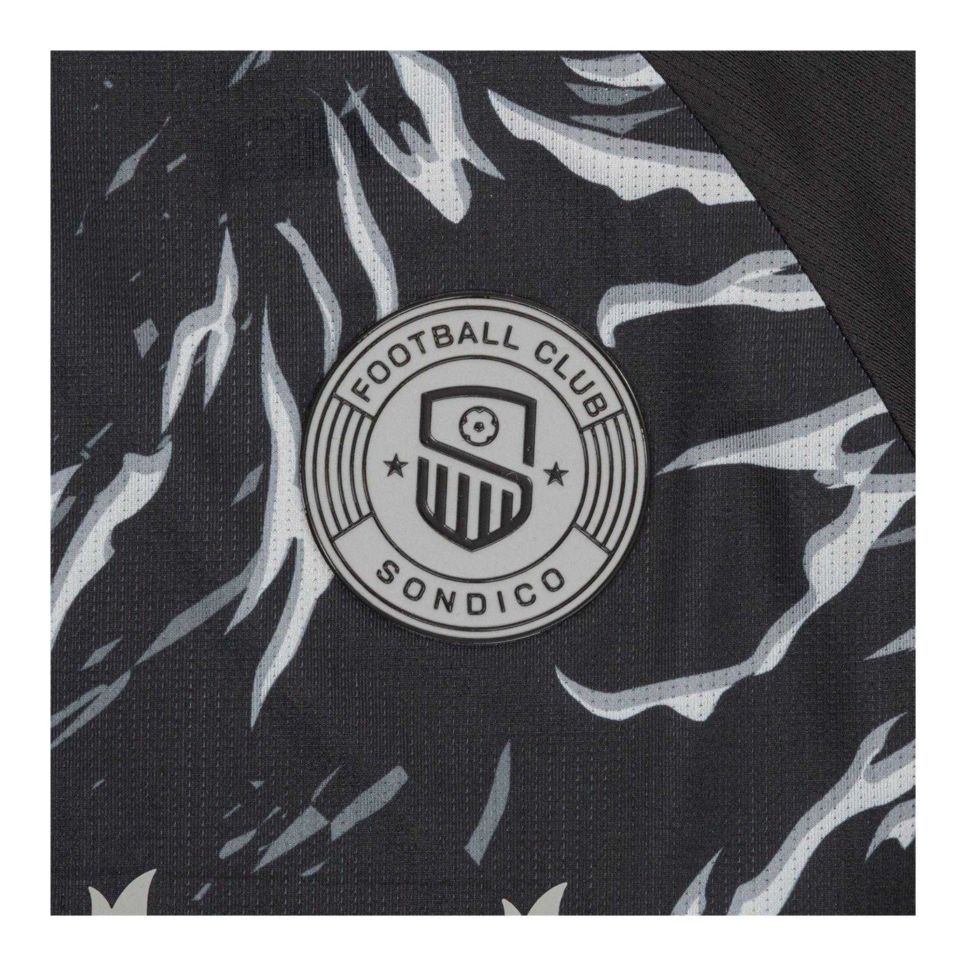 Black - Lifestyle - Sondico Childrens-Kids Football Jersey