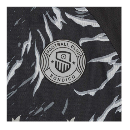 Black - Lifestyle - Sondico Childrens-Kids Football Jersey