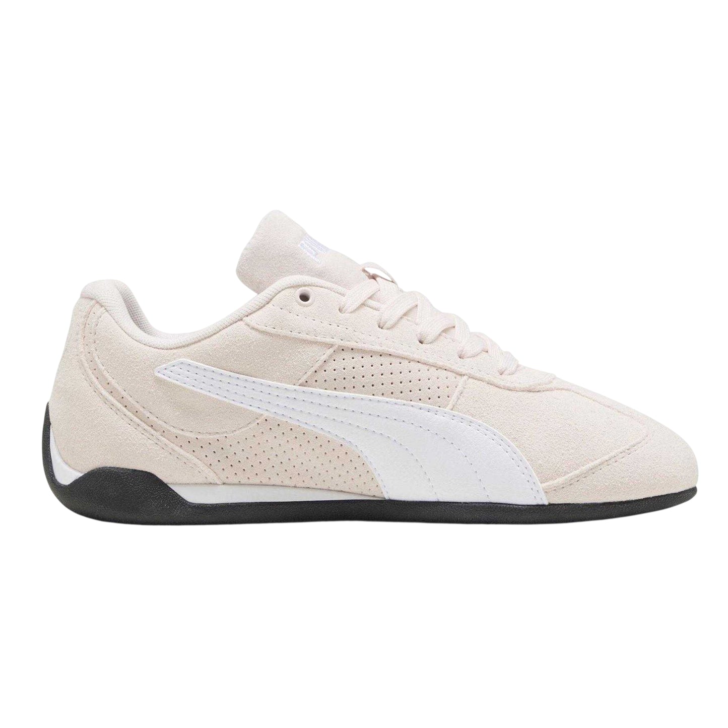 Pink-White - Lifestyle - Puma Womens-Ladies Replicatch Suede Trainers