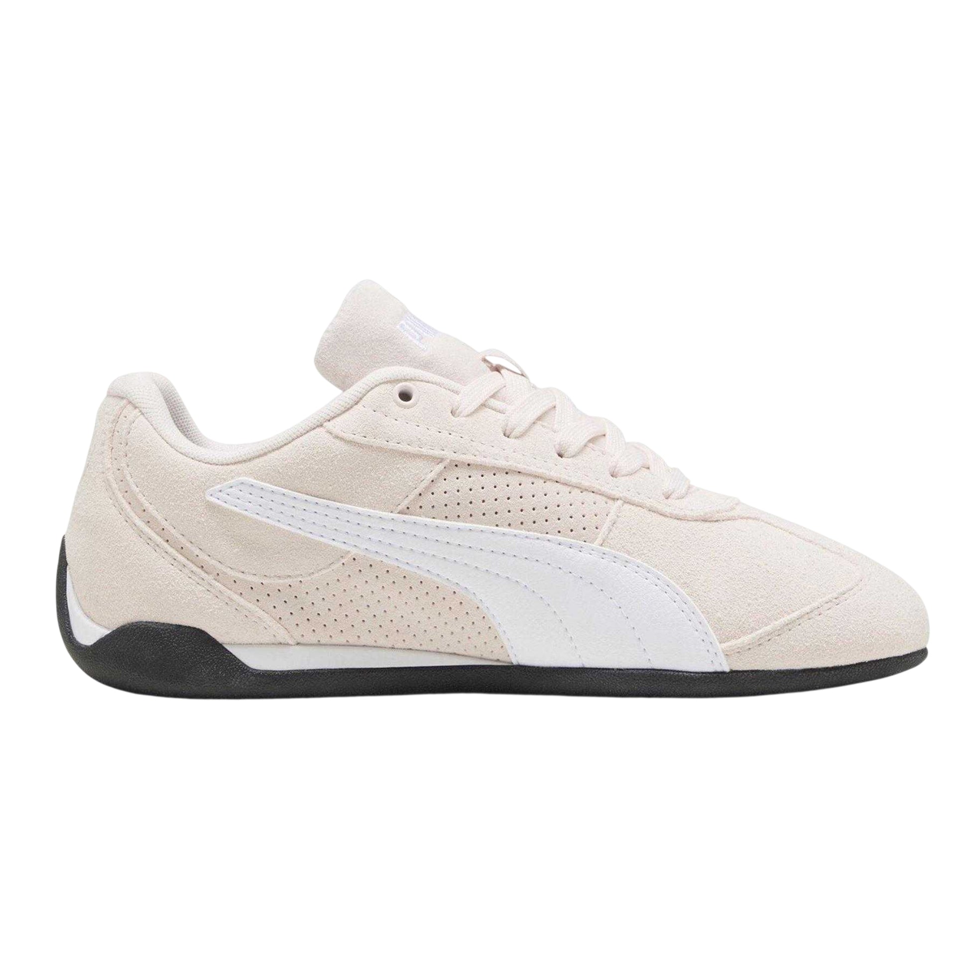 Pink-White - Lifestyle - Puma Womens-Ladies Replicatch Suede Trainers