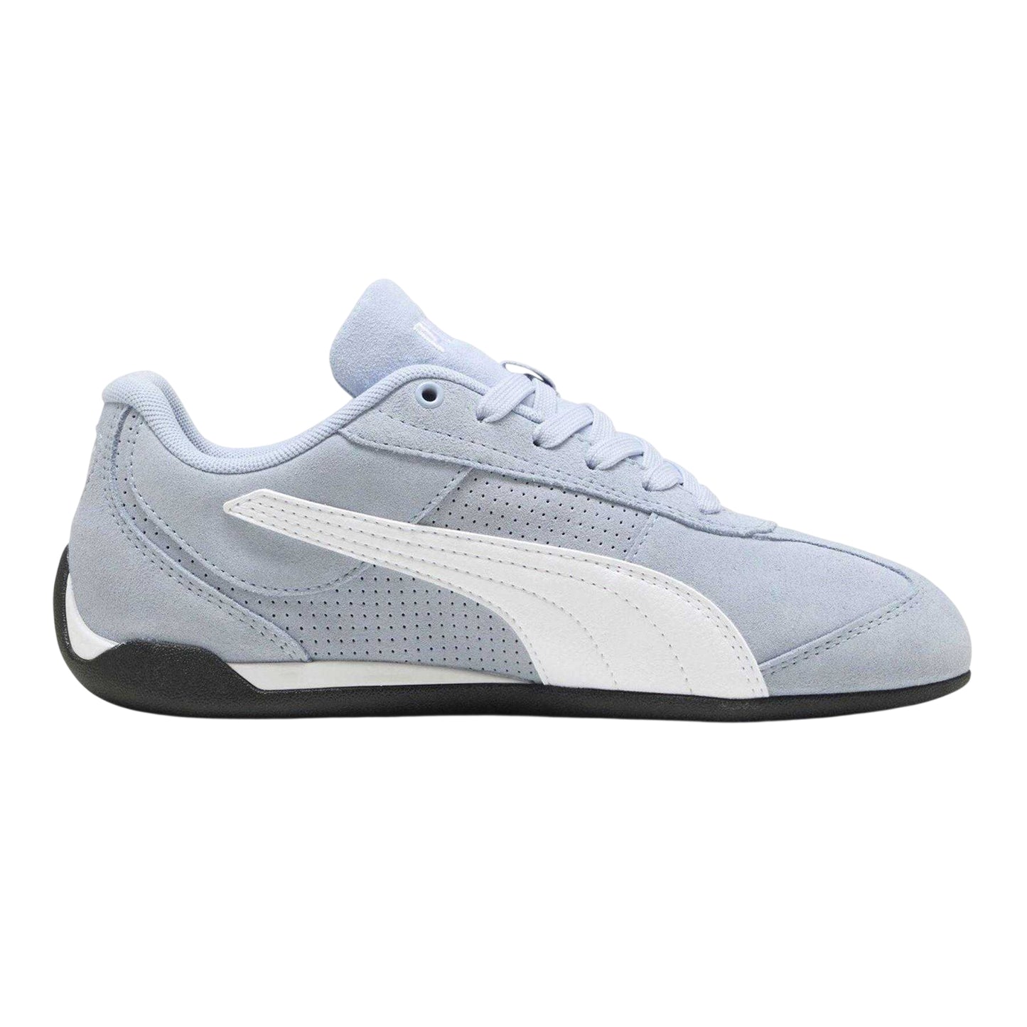 Blue-White - Lifestyle - Puma Womens-Ladies Replicatch Suede Trainers