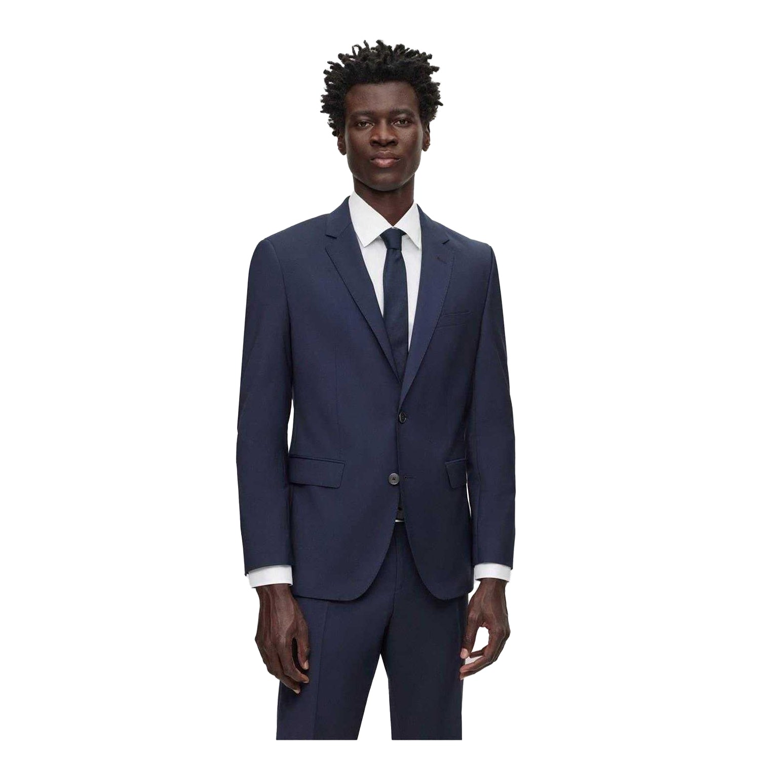 Dark Blue - Lifestyle - Boss Mens Jasper Suit Jacket