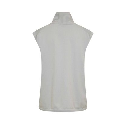 Pastel Grey - Back - Boss Mens Vayner Front Pocket Gilet