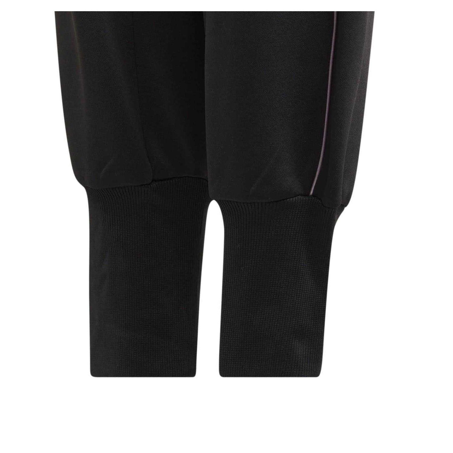 Black - Side - Adidas Girls Fleece Winter Joggers