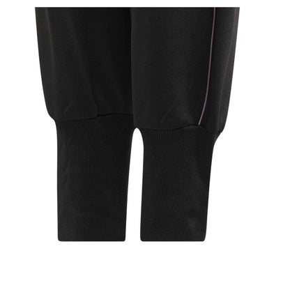 Black - Side - Adidas Girls Fleece Winter Joggers