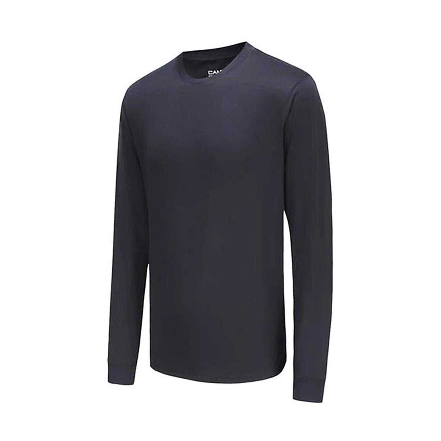 Navy - Side - Campri Childrens-Kids Thermal Base Layer Top
