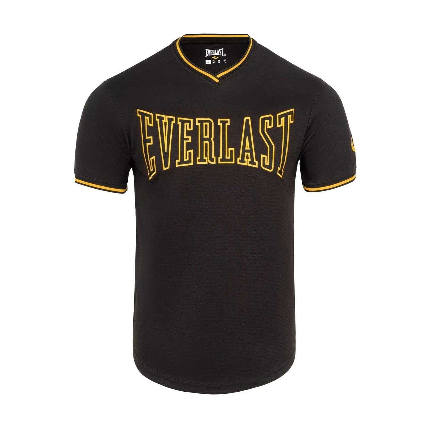 Black - Front - Everlast Mens American Football Jersey