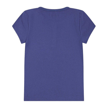Blue - Back - Abercrombie & Fitch Childrens-Kids Rib Knit T-Shirt
