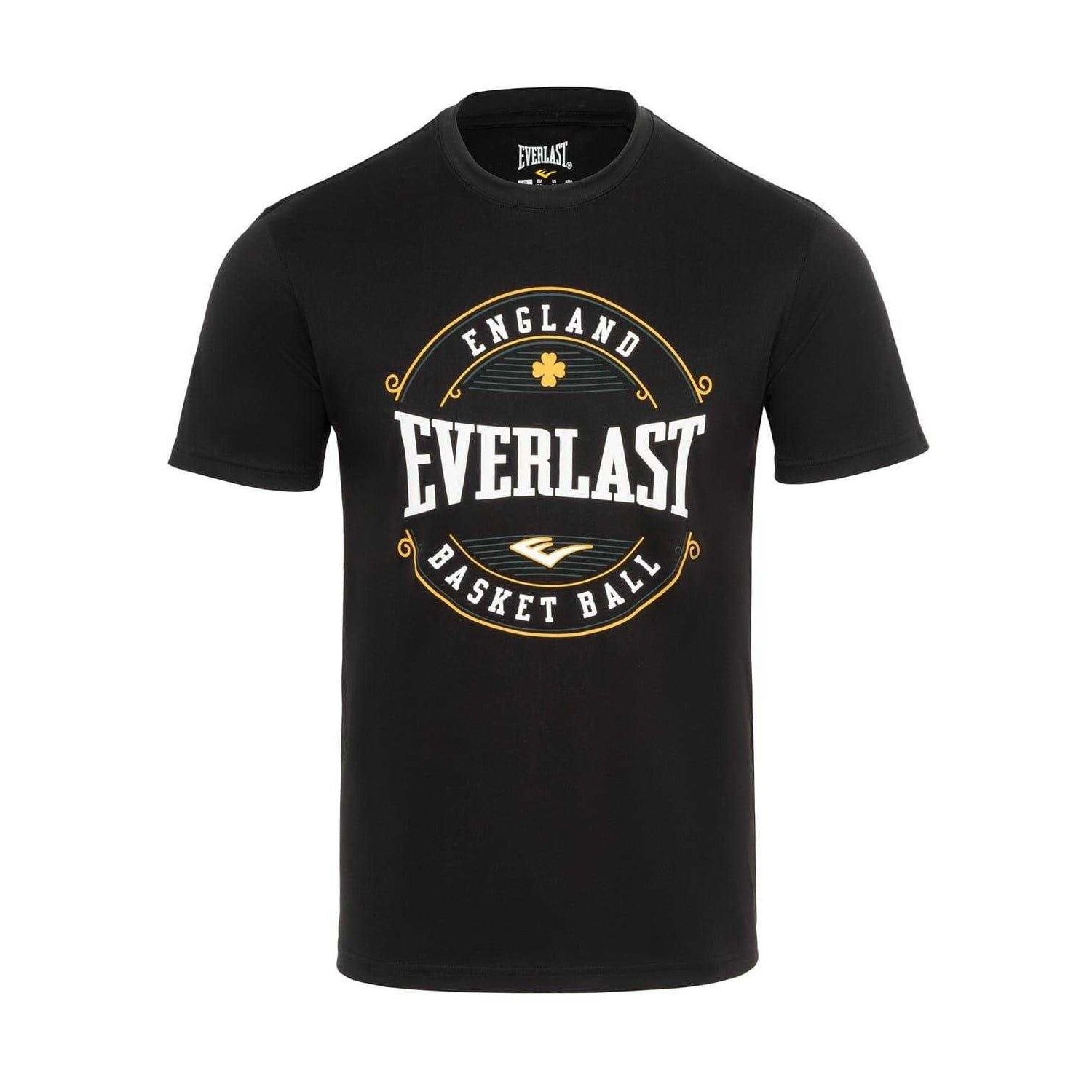 Black - Front - Everlast Mens T-Shirt
