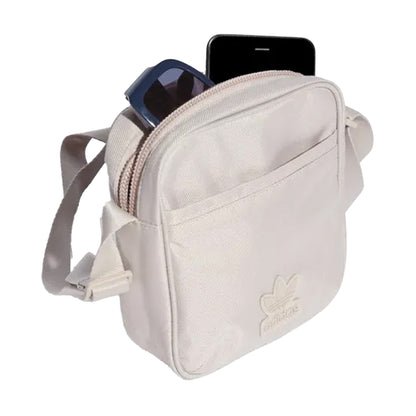 Taupe - Side - Adidas Festival Sport Crossbody Bag