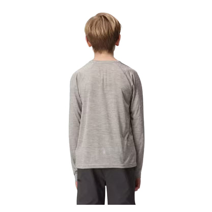 Silver Grey Marl - Back - Regatta Childrens-Kids Burnlee T-Shirt