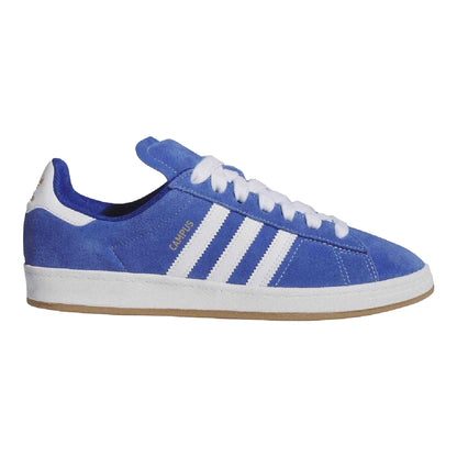 Blue - Side - Adidas Mens Campus 00s 3 Stripes Suede Trainers